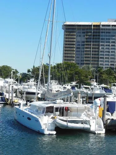 Slide: The Image of Fountaine Pajot Salina 48 "Maestro" 3 Cabin 2010 - 0