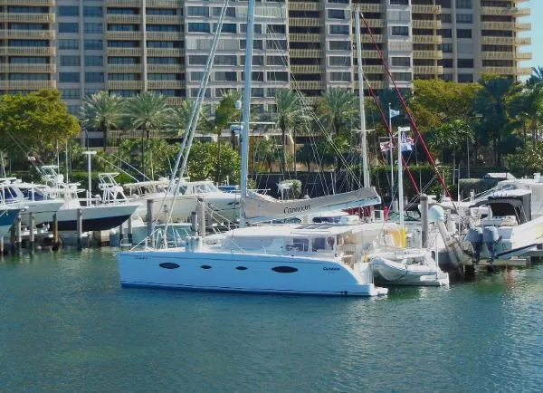 Slide: The Image of Fountaine Pajot Salina 48 "Maestro" 3 Cabin 2010 - 1