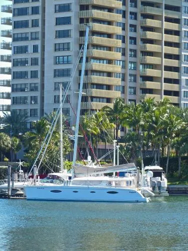 Slide: The Image of Fountaine Pajot Salina 48 "Maestro" 3 Cabin 2010 - 10