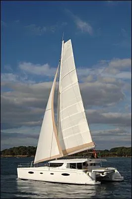 Slide: The Image of Fountaine Pajot Salina 48 "Maestro" 3 Cabin 2010 - 11