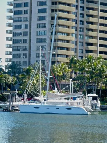 Slide: The Image of Fountaine Pajot Salina 48 "Maestro" 3 Cabin 2010 - 2
