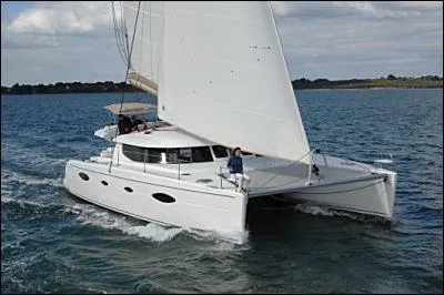 Slide: The Image of Fountaine Pajot Salina 48 "Maestro" 3 Cabin 2010 - 3