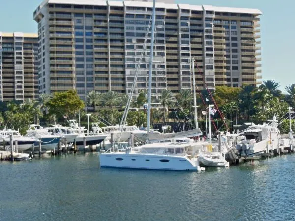 Slide: The Image of Fountaine Pajot Salina 48 "Maestro" 3 Cabin 2010 - 8
