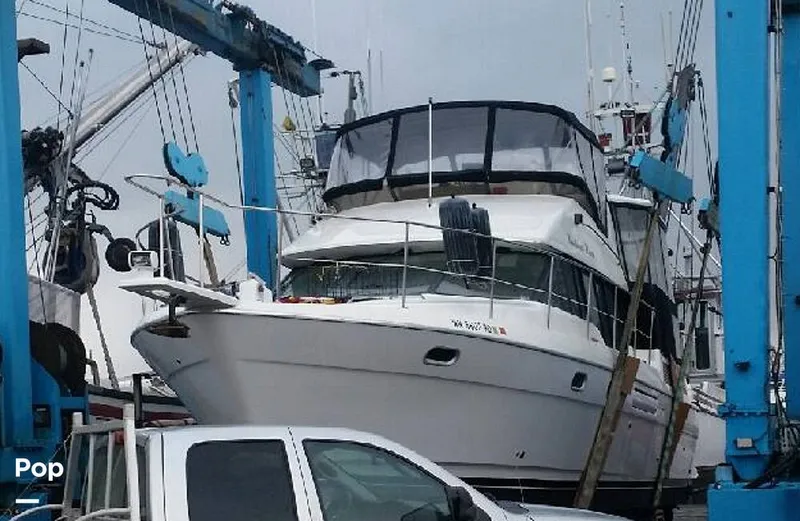 Slide: The Image of Bayliner 4587 Cockpit Motor Yacht 1995 - 1