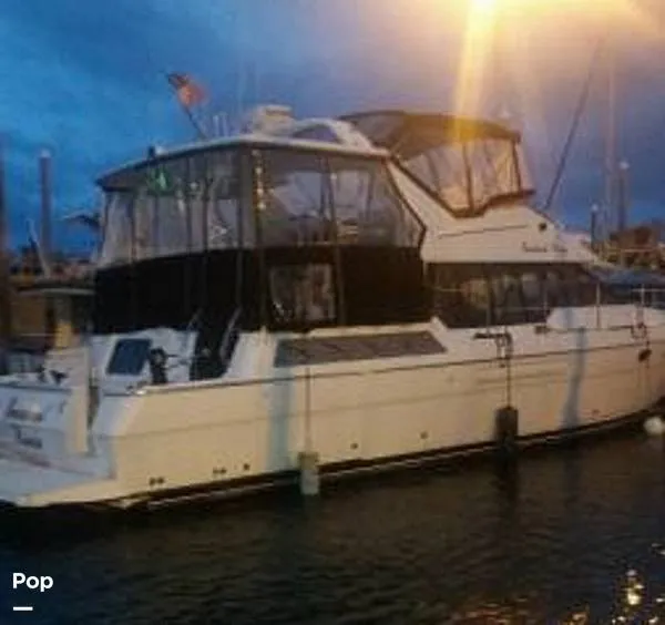 Slide: The Image of Bayliner 4587 Cockpit Motor Yacht 1995 - 3