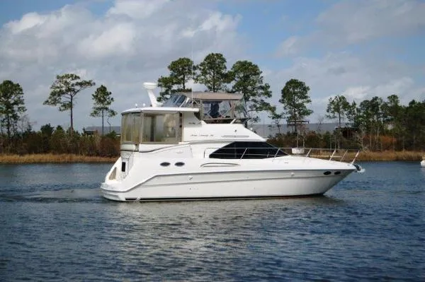 Slide: The Image of Sea Ray 370 Aft Cabin 1997 - 0