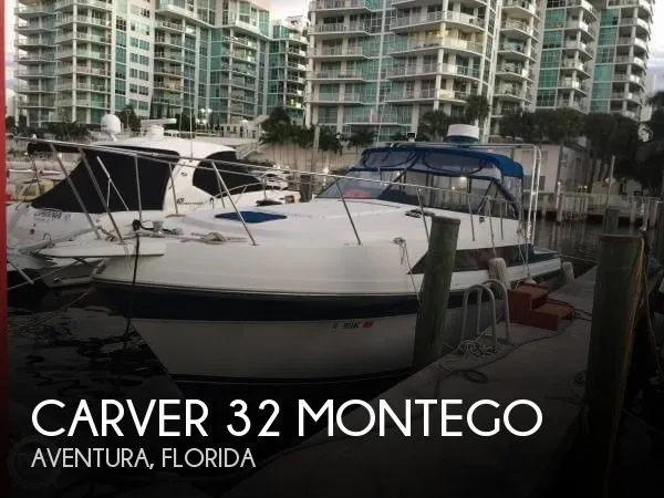 Slide: The Image of Carver Yachts 32 Montego 1987 - 0