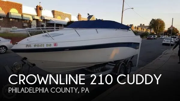 Slide: The Image of Crownline Boats 210 Cuddy 1996 - 0