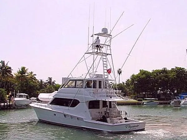 Slide: The Image of Hatteras 70 Convertible Enclosed Bridge MTU 2000 - 1