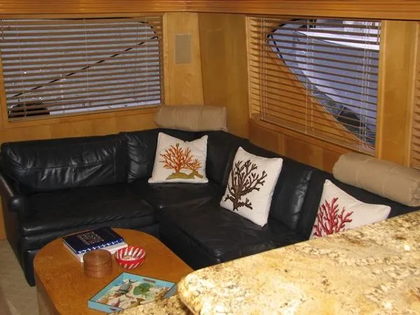 Slide: The Image of Hatteras 70 Convertible Enclosed Bridge MTU 2000 - 11