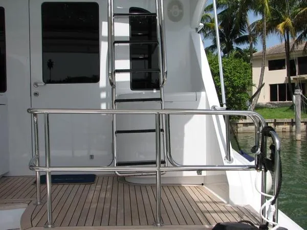 Slide: The Image of Hatteras 70 Convertible Enclosed Bridge MTU 2000 - 3