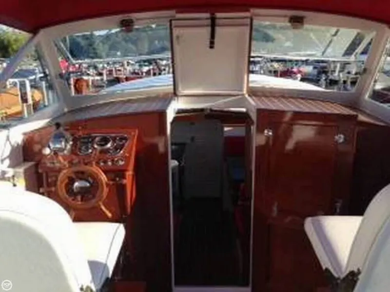 Slide: The Image of Chris-Craft Sea Skiff 26 Cabin Cruiser 1957 - 1