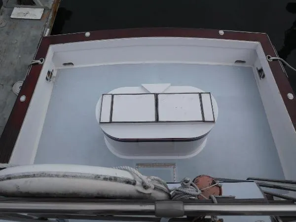 Slide: The Image of Harkers Island Flybridge Sportfisher 1970 - 3