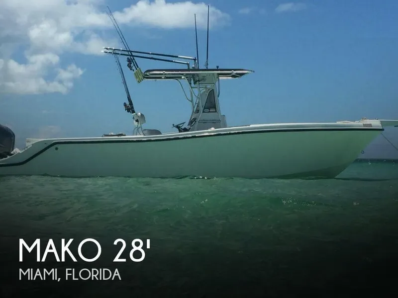 Slide: The Image of Mako 282 Center Console 1999 - 0