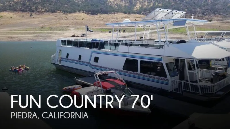 Slide: The Image of Fun Country 70' x 16' Houseboat 2001 - 0