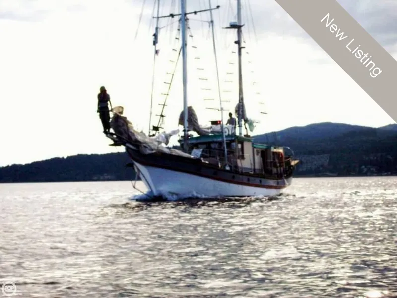 Slide: The Image of William Garden 42 Pilothouse Ketch 1970 - 1