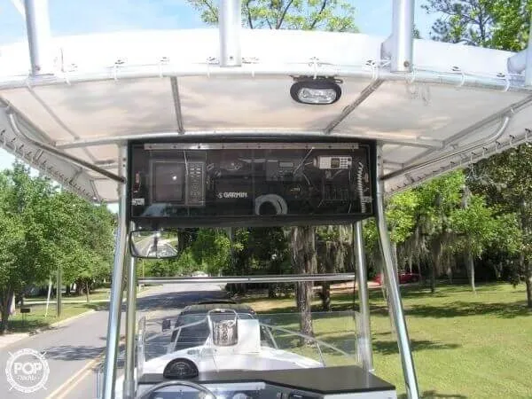 Slide: The Image of Shamrock 260 Open Fisherman 1990 - 9