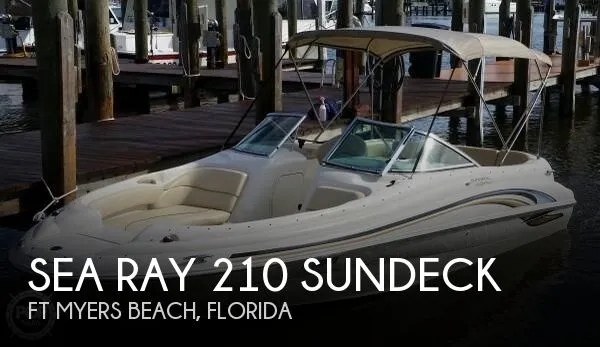 Slide: The Image of Sea Ray 210 Sundeck 2001 - 0