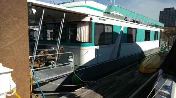 Slide: The Image of Riverchase Cruisers Inc 15 x 72 Houseboat 1992 - 1