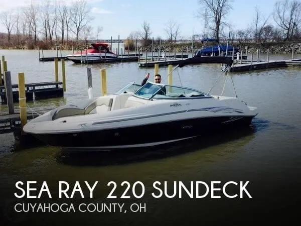 Slide: The Image of Sea Ray 220 Sundeck 2006 - 0