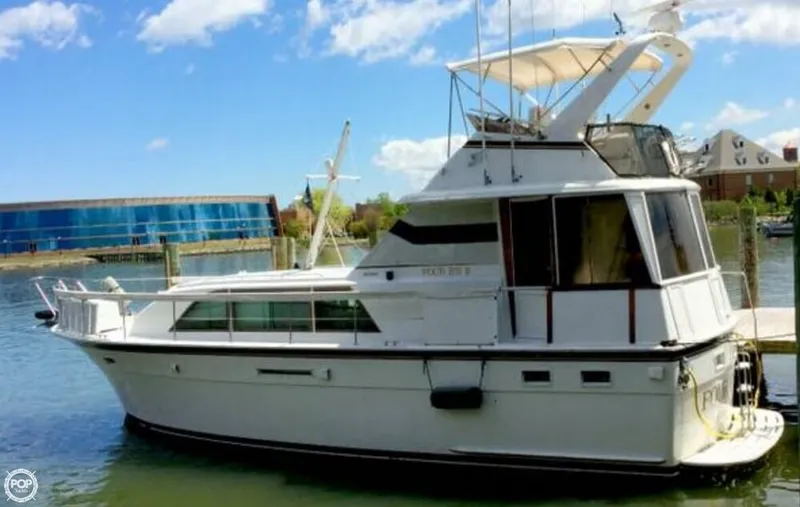 Slide: The Image of Hatteras 43 Double Cabin 1983 - 1
