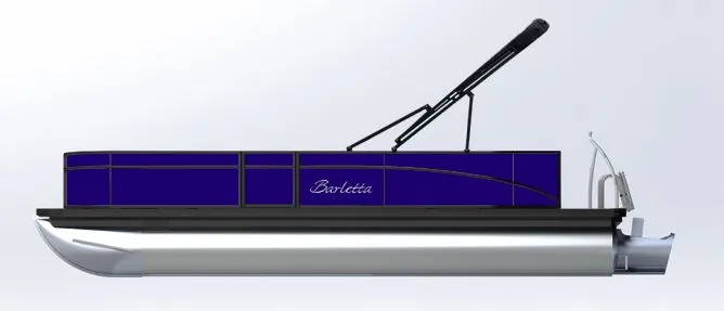 The Image of 2026 Barletta S22QC pontoon boat at Blue Water Marine. - 1