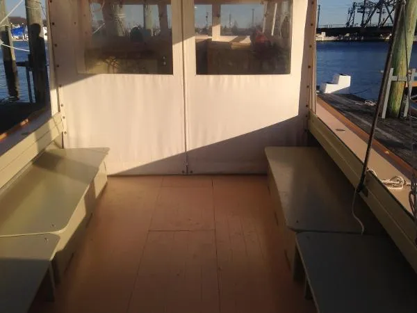 Slide: The Image of Rockland Boat Company Lobster Boat 1955 - 5