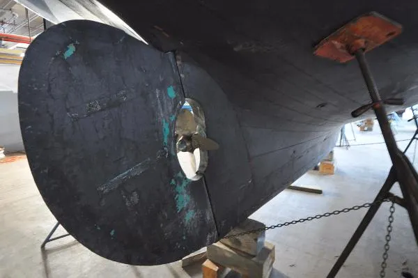 Slide: The Image of Sparkman & Stephens Centerboard 42 Design #1293 1957 - 7