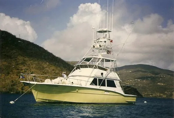 Slide: The Image of Hatteras 52 Convertible 1984 - 0