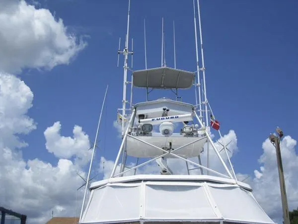 Slide: The Image of Hatteras 52 Convertible 1984 - 11