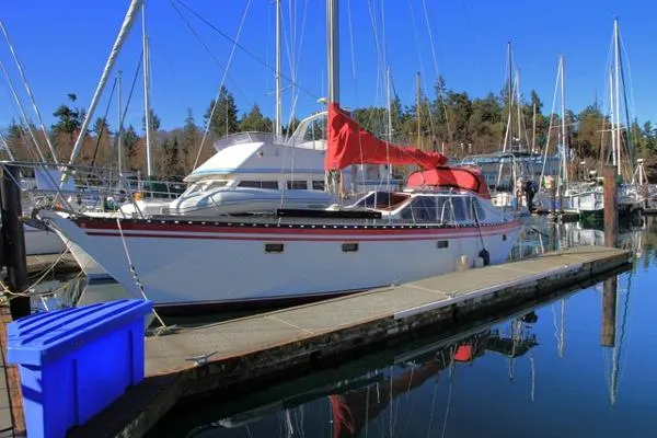 Slide: The Image of Cooper 416 Pilothouse Sloop 1981 - 0