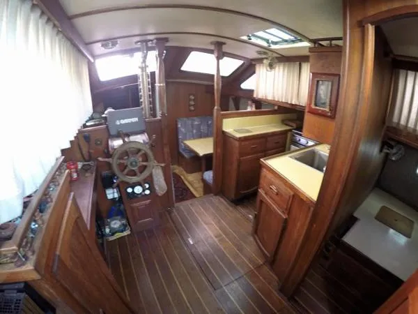 Slide: The Image of Cooper 416 Pilothouse Sloop 1981 - 1