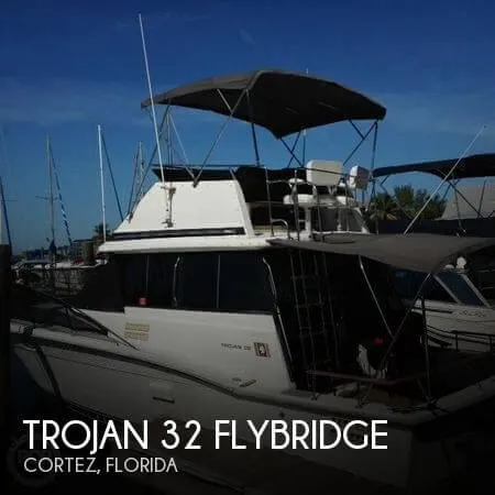 Slide: The Image of Trojan 32 Flybridge 1978 - 0