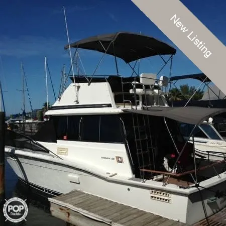 Slide: The Image of Trojan 32 Flybridge 1978 - 1