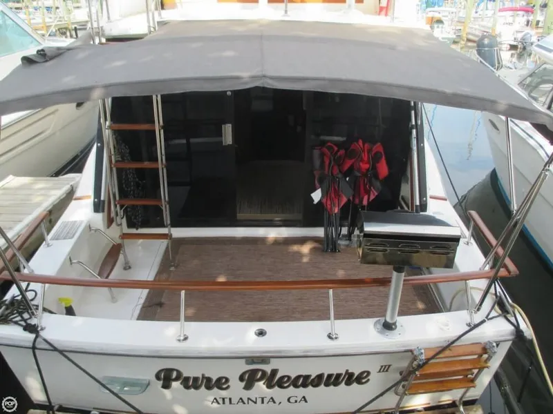 Slide: The Image of Trojan 32 Flybridge 1978 - 4