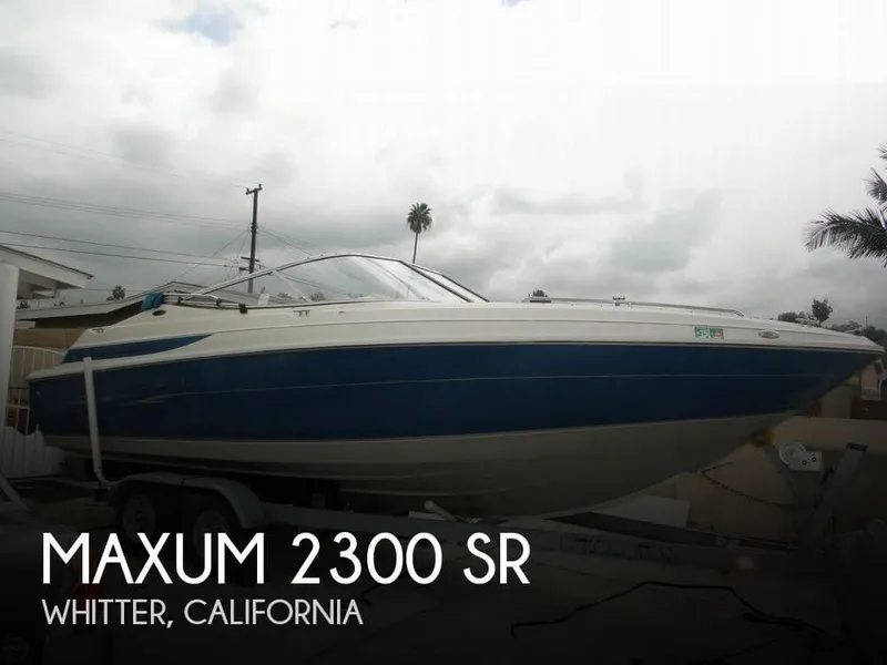 Slide: The Image of Maxum 2300 SR 1998 - 0