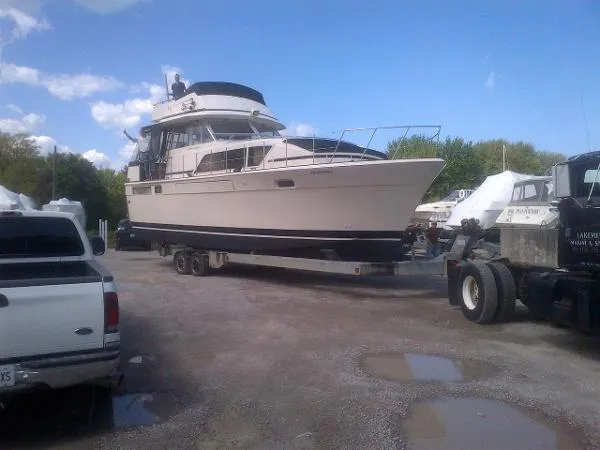 Slide: The Image of Chris-Craft 410 Motor Yacht 1980 - 2