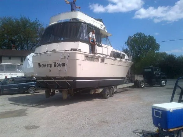 Slide: The Image of Chris-Craft 410 Motor Yacht 1980 - 3
