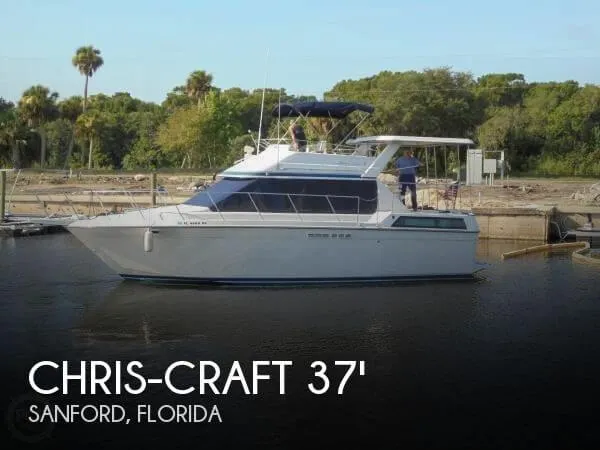 Slide: The Image of Chris-Craft 372 Catalina DC 1988 - 0
