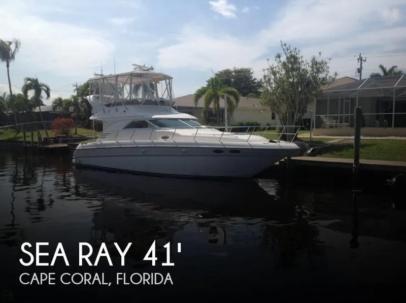 Slide: The Image of Sea Ray 400 Sedan Bridge 1998 - 0