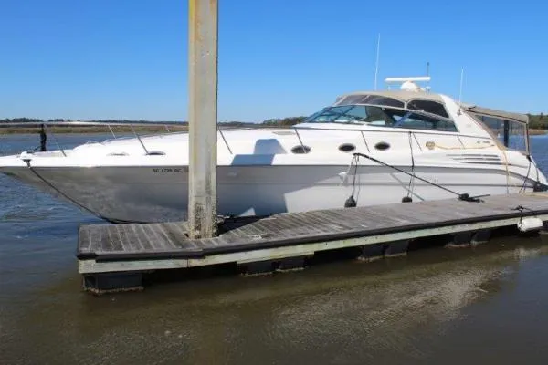 Slide: The Image of Sea Ray 450 Sundancer-BANK REPO 1996 - 0