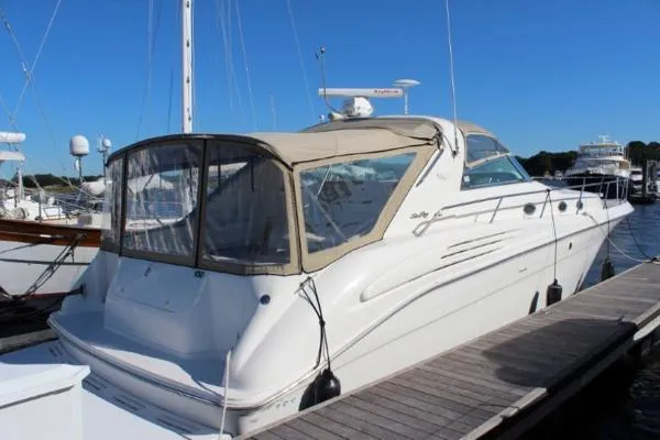 Slide: The Image of Sea Ray 450 Sundancer-BANK REPO 1996 - 1