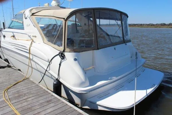 Slide: The Image of Sea Ray 450 Sundancer-BANK REPO 1996 - 2