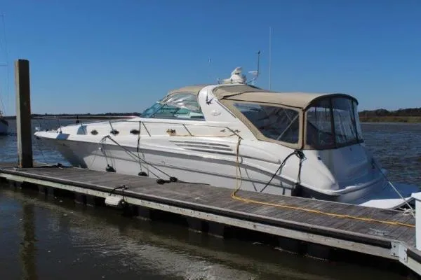 Slide: The Image of Sea Ray 450 Sundancer-BANK REPO 1996 - 5