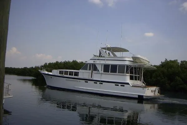 Slide: The Image of Chris-Craft Roamer 68 plus cockpit 1977 - 0