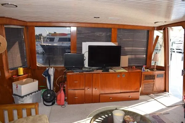 Slide: The Image of Chris-Craft Roamer 68 plus cockpit 1977 - 1
