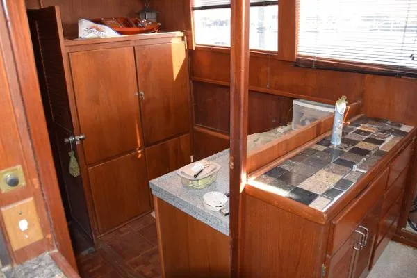 Slide: The Image of Chris-Craft Roamer 68 plus cockpit 1977 - 5