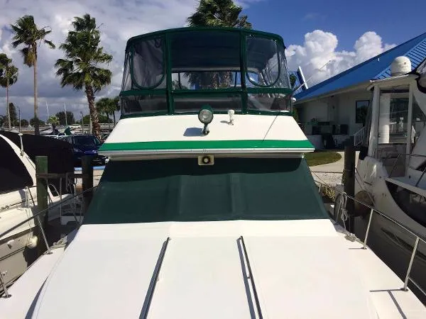 Slide: The Image of Sea Ray 410 Aft Cabin MY 1987 - 1