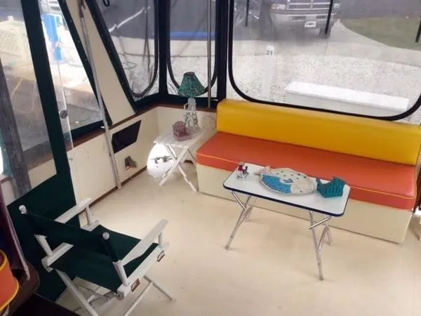 Slide: The Image of Sea Ray 410 Aft Cabin MY 1987 - 10