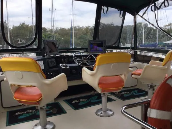 Slide: The Image of Sea Ray 410 Aft Cabin MY 1987 - 5